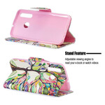 Huawei P Smart Plus Funda 2019 Árbol de colores