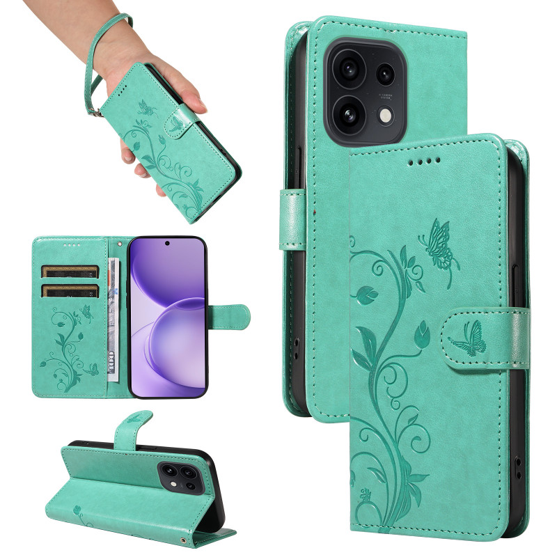 Funda para Oppo Reno 16 5G / 16 Pro 5G con motivos florales