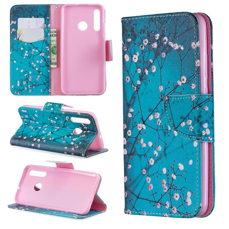 Funda de Huawei P Smart Plus 2019 árbol de las flores