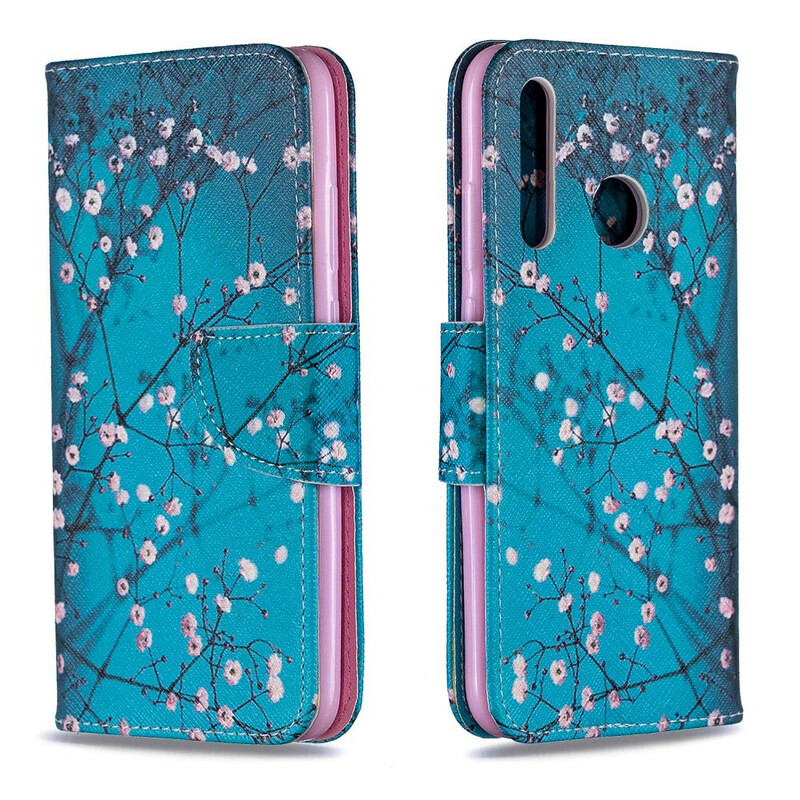 Funda de Huawei P Smart Plus 2019 árbol de las flores