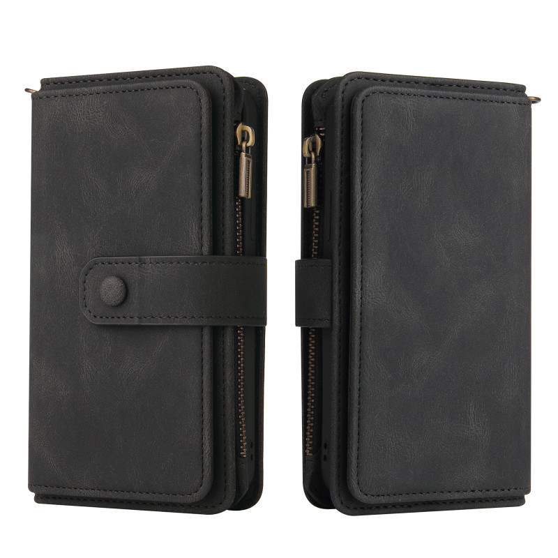 Funda tipo cartera para Oppo Reno 16 5G / 16 Pro 5G con 15 ranuras para tarjetas