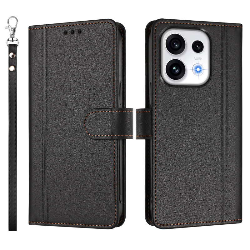 Funda tipo cartera con espacio para varias tarjetas para Oppo Reno 16 5G / 16 Pro 5G