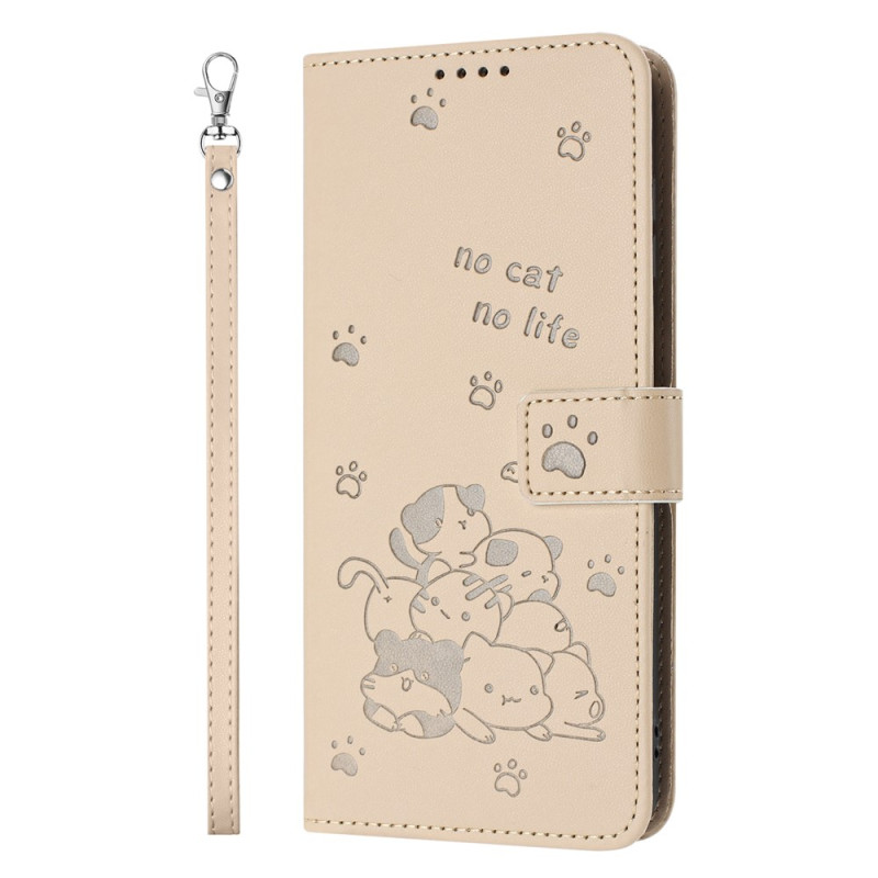 Funda para Oppo Reno 16 F 5G / 16 FS 5G «No Cat No Life»