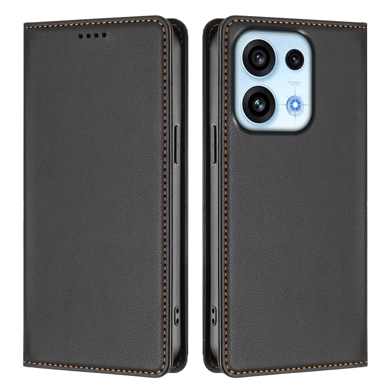 Funda tipo flip para Oppo Reno 16 F 5G / 16 FS 5G con protección RFID