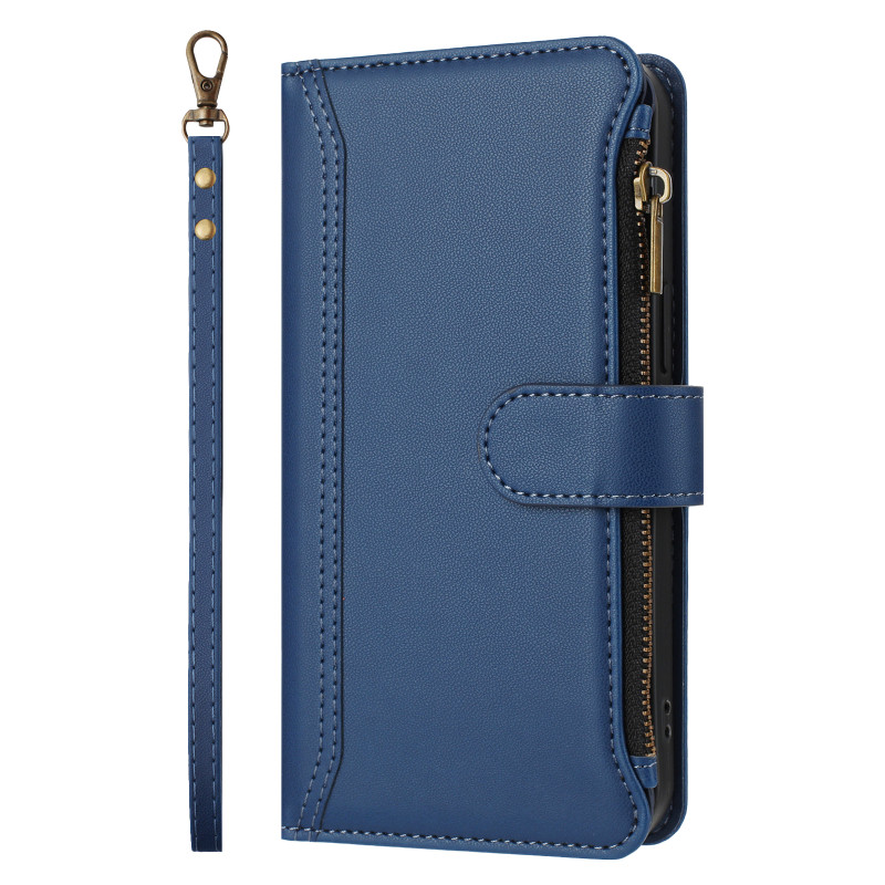 Funda tipo cartera para Oppo Reno 16 F 5G / 16 FS 5G con 9 ranuras para tarjetas