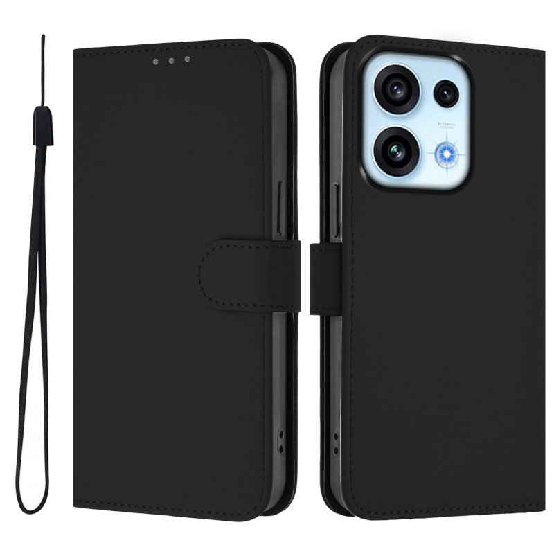 Funda para Oppo Reno 16 F 5G / 16 FS 5G con efecto piel liso