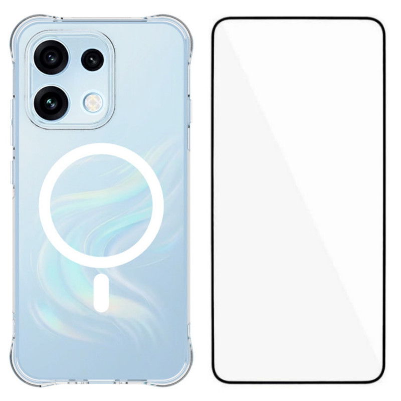 Funda magnética para Oppo Reno 16 F 5G / 16 FS 5G con protector de pantalla