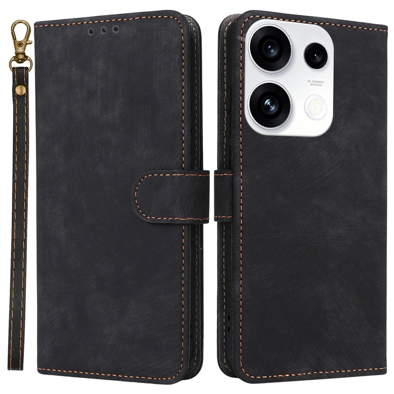 Funda para Oppo Reno 16 F 5G / 16 FS 5G con efecto ante y colgante