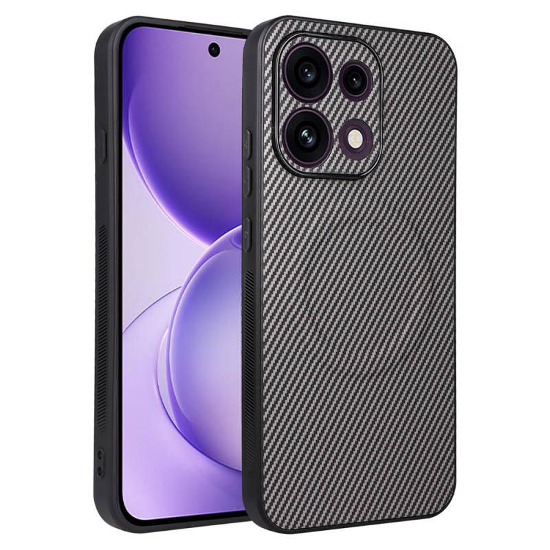Funda magnética para Oppo Reno 16 F 5G / 16 FS 5G con diseño de carbono