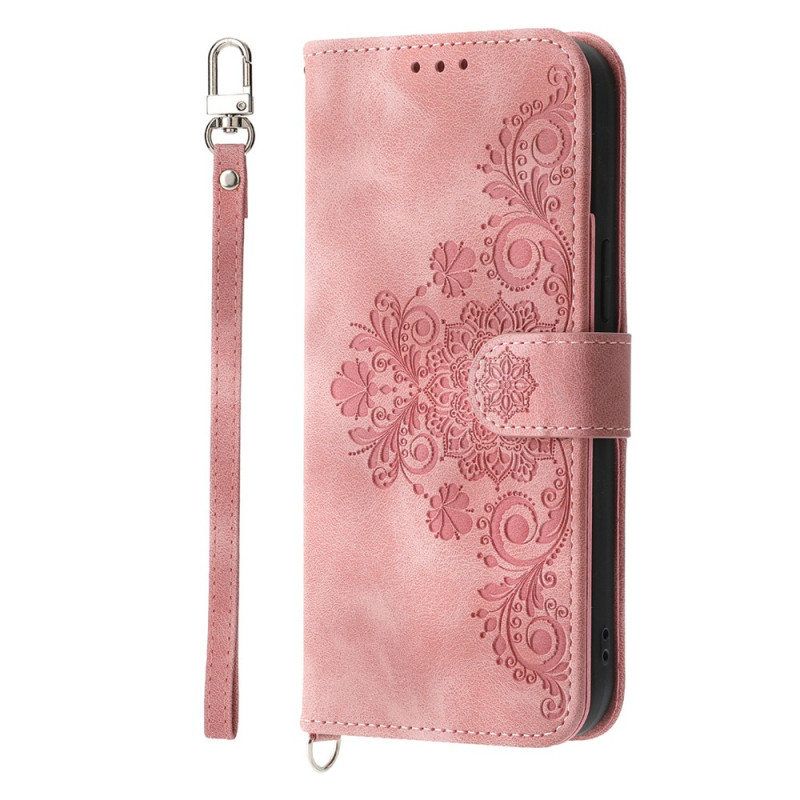 Funda para Oppo Reno 16 F 5G / 16 FS 5G con efecto ante y encaje