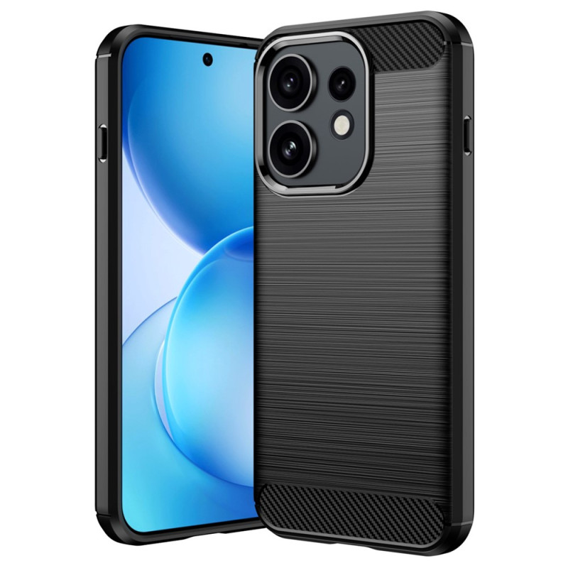 Funda para Oppo Reno 16 5G / 16 Pro 5G de fibra de carbono cepillada