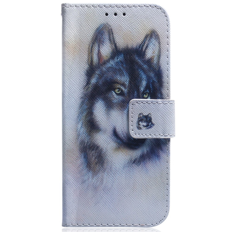 Funda para Oppo Reno 16 F 5G / 16 FS 5G «Lobo acuarela»