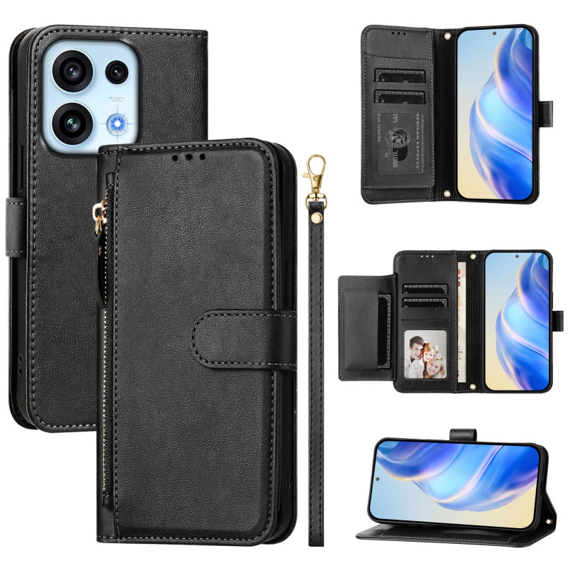 Funda tipo cartera clásica para Oppo Reno 16 F 5G / 16 FS 5G