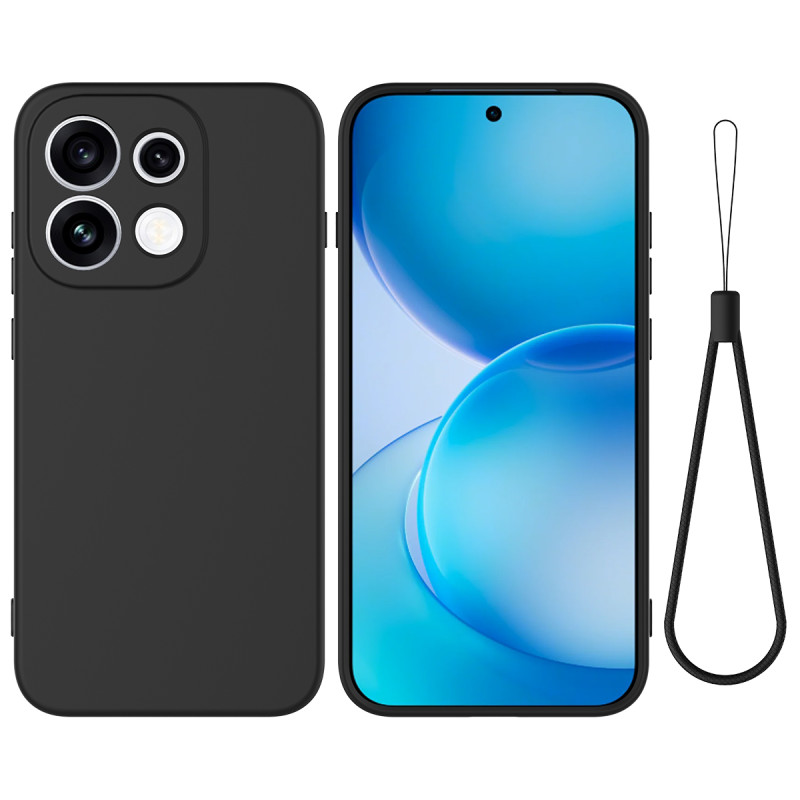 Funda de silicona con colgante para Oppo Reno 16 F 5G / 16 FS 5G
