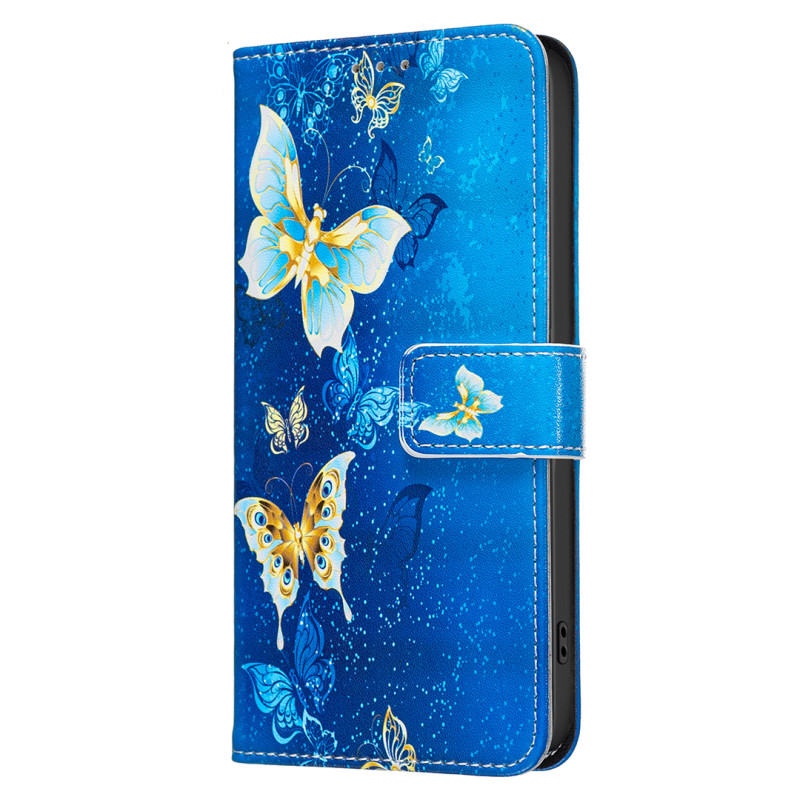 Funda para Google Pixel 11 Pro / 11 con mariposas doradas