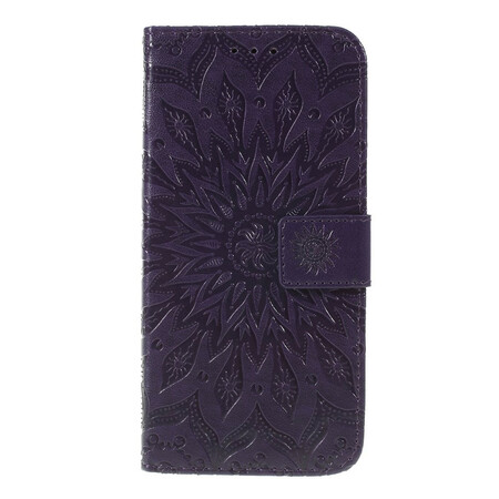 Funda Huawei P Smart Plus 2019 girasol con colgante