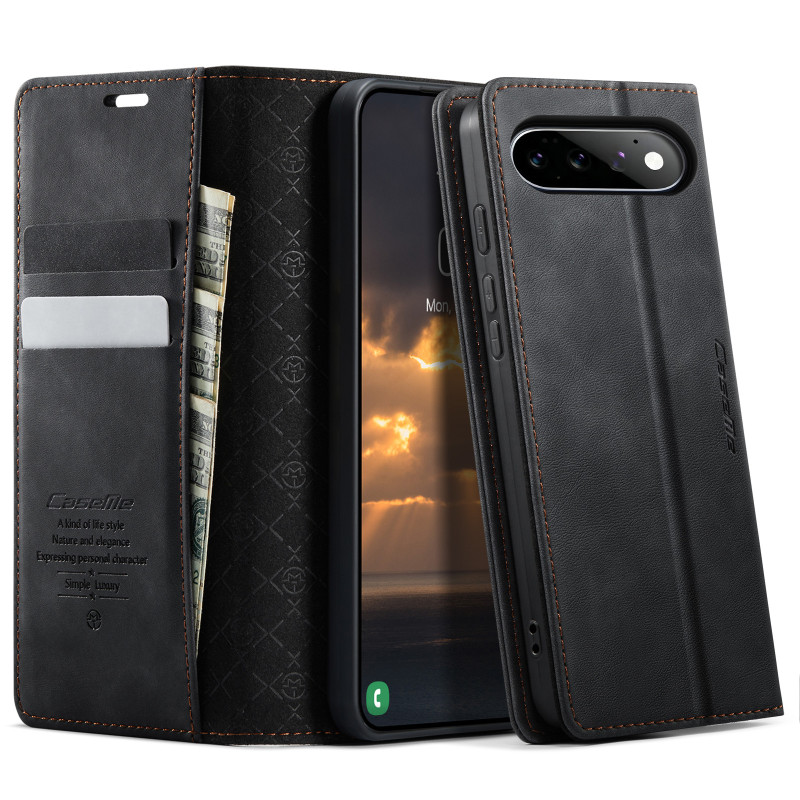 Funda tipo flip para Google Pixel 11 Pro / 11 de CASEME (protección RFID)