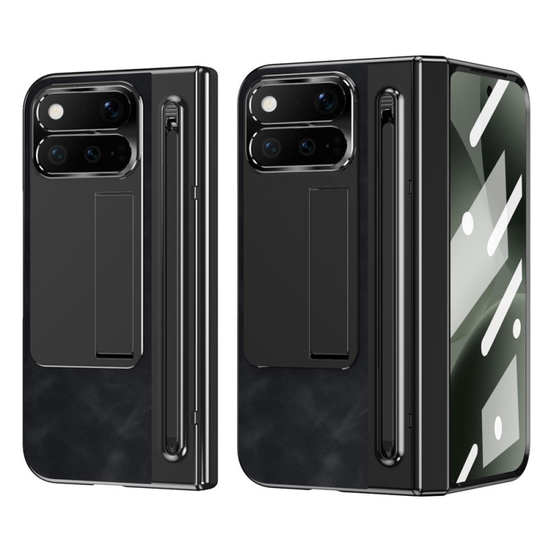 Funda protectora para Google Pixel 11 Pro Fold con bisagra, soporte y lápiz óptico