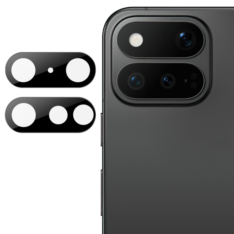 Lente protectora de cristal templado para Google Pixel 11 Pro Fold (versión negra)