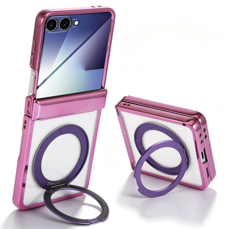 Funda para Samsung Galaxy Z Flip 8 con diseño de anillo y soporte