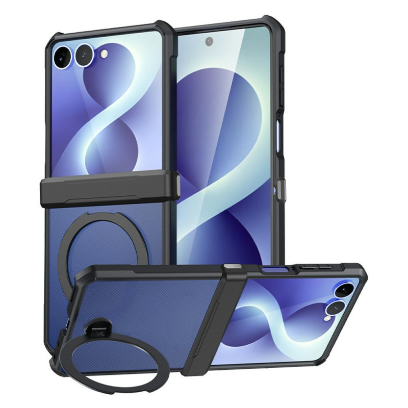 Funda magnética para Samsung Galaxy Z Flip 8 con anillo de sujeción XUNDD