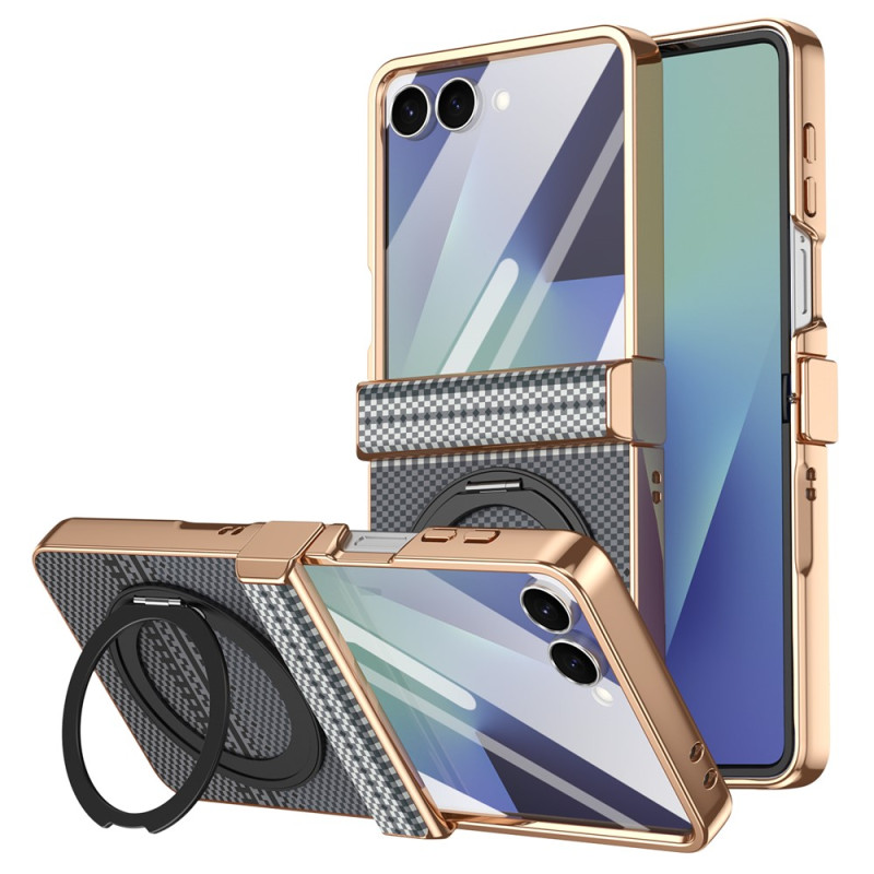 Funda magnética de fibra de aramida para Samsung Galaxy Z Flip 8
