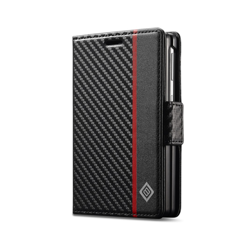 Funda para Samsung Galaxy Z Fold 8 de fibra de carbono LC.IMEEKE