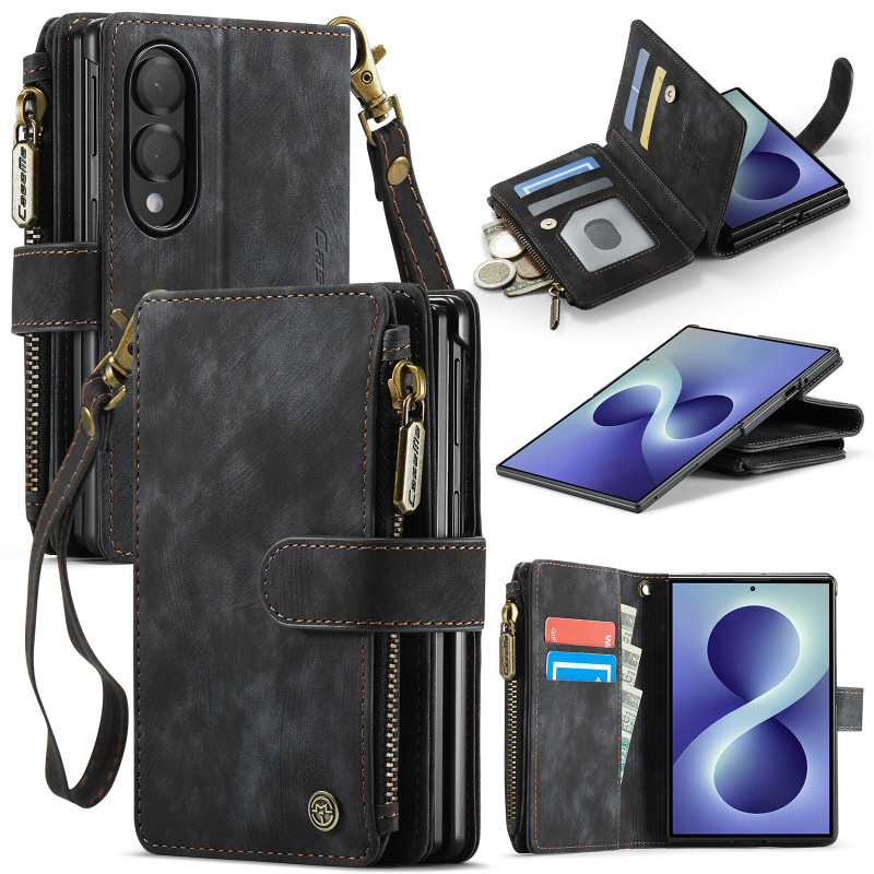 Funda CASEME para Samsung Galaxy Z Fold 8 con diseño vintage