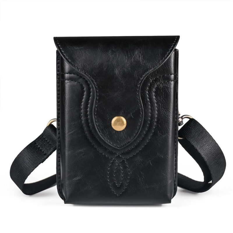 Funda tipo cinturón con colgante cruzada para Samsung Galaxy Z Fold 8 / iPhone Fold