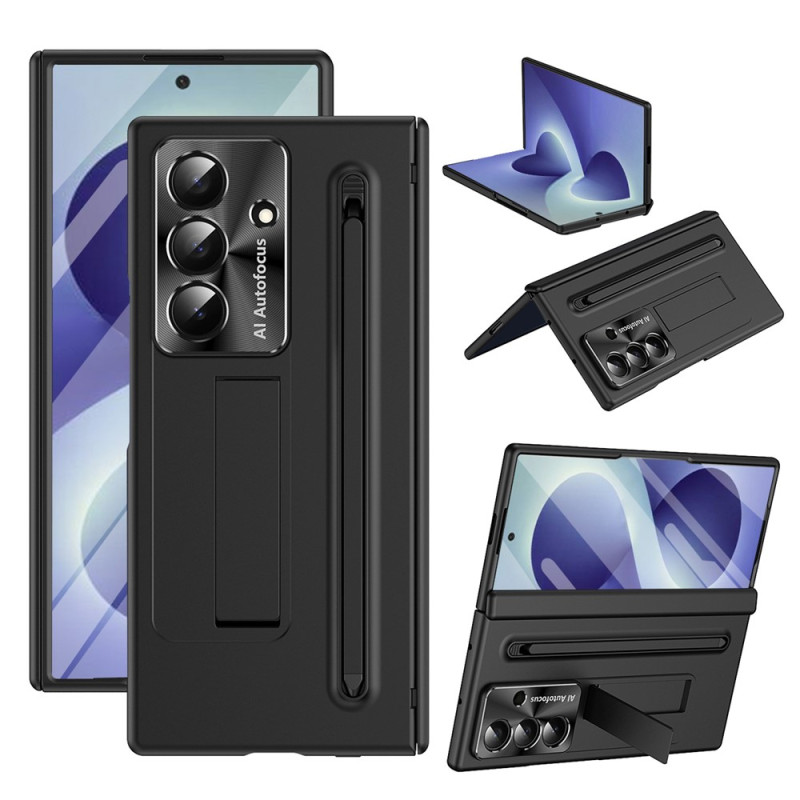 Funda para Samsung Galaxy Z Fold 8 con protección ultrarresistente para la pantalla y soporte oculto