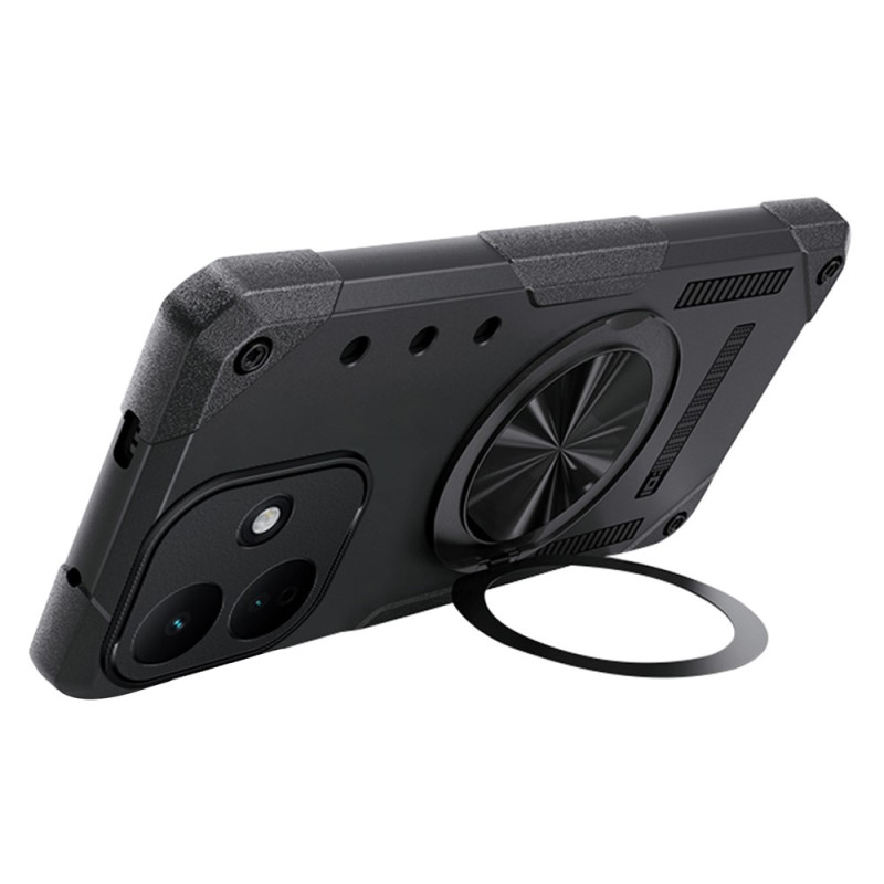Coque Xiaomi Redmi Note 17 Pro 5G Magnétique avec Anneau Rotatif à 360°