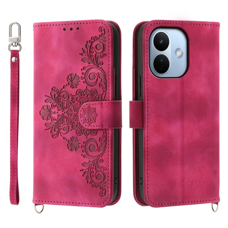 Funda de encaje con correas para Xiaomi Redmi Note 17 Pro 5G