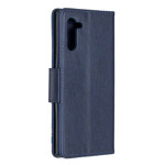 Funda Samsung Galaxy Note 10 Mariposas y solapa oblicua