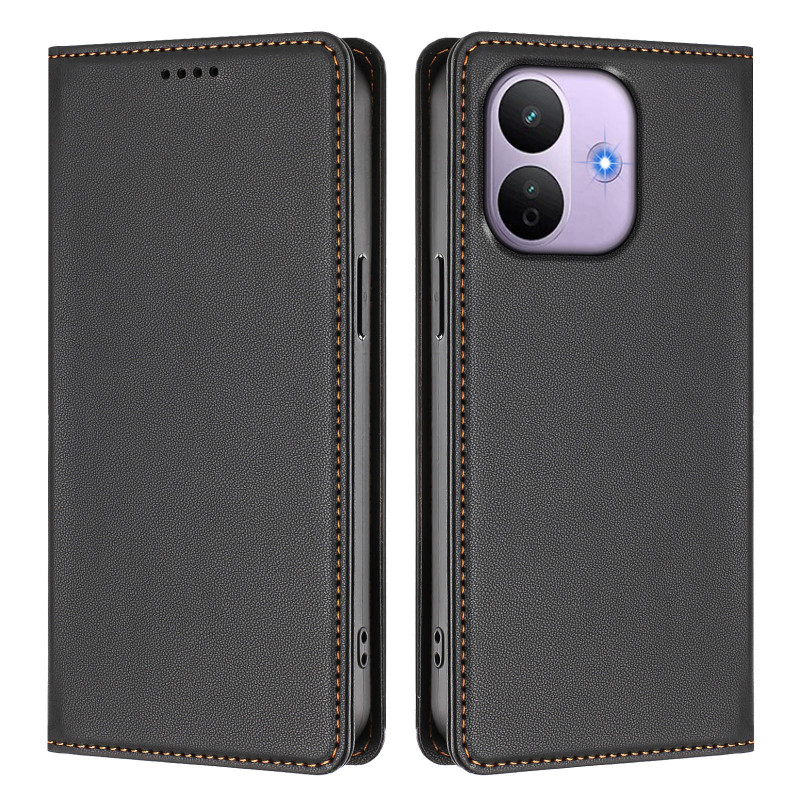 Funda tipo flip para Xiaomi Redmi Note 17 Pro 5G con acabado de piel (RFID)