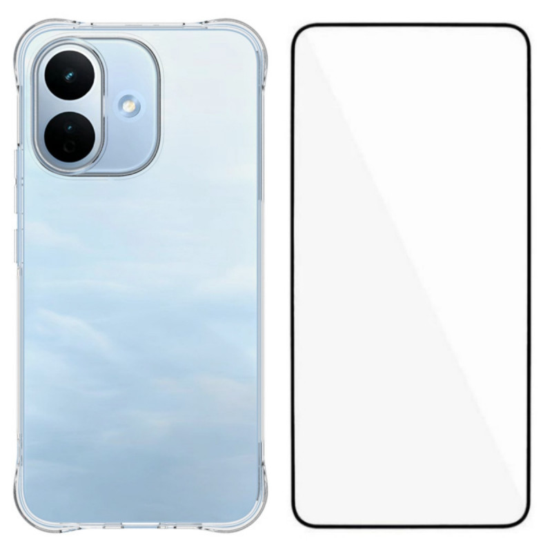 Funda transparente para Xiaomi Redmi Note 17 Pro 5G con protector de pantalla