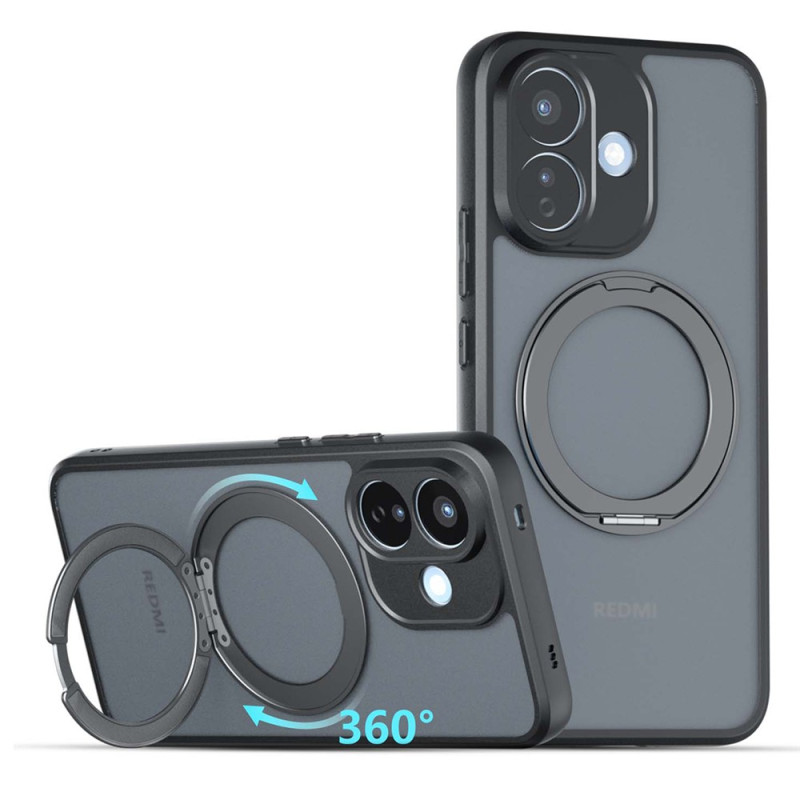 Funda magnética premium para Xiaomi Redmi Note 17 Pro 5G con soporte giratorio de 360°