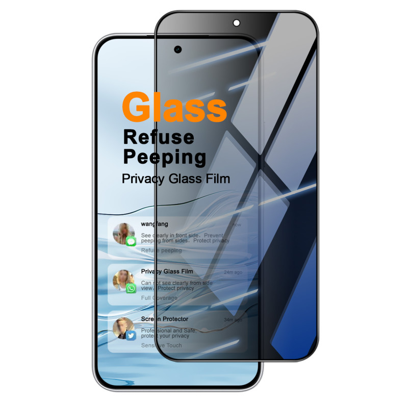 Protector de pantalla de cristal templado antiespía para Xiaomi Redmi Note 17 Pro 5G