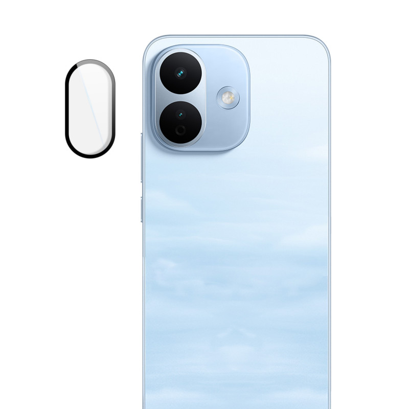 Lente protectora de cristal templado para Xiaomi Redmi Note 17 Pro 5G (borde negro)