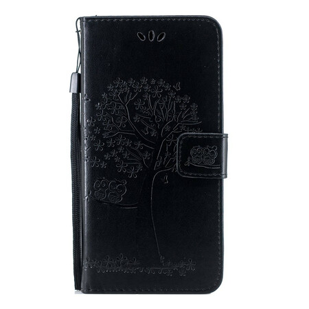 Funda Huawei P Smart Plus 2019 Colgante de árbol y búho