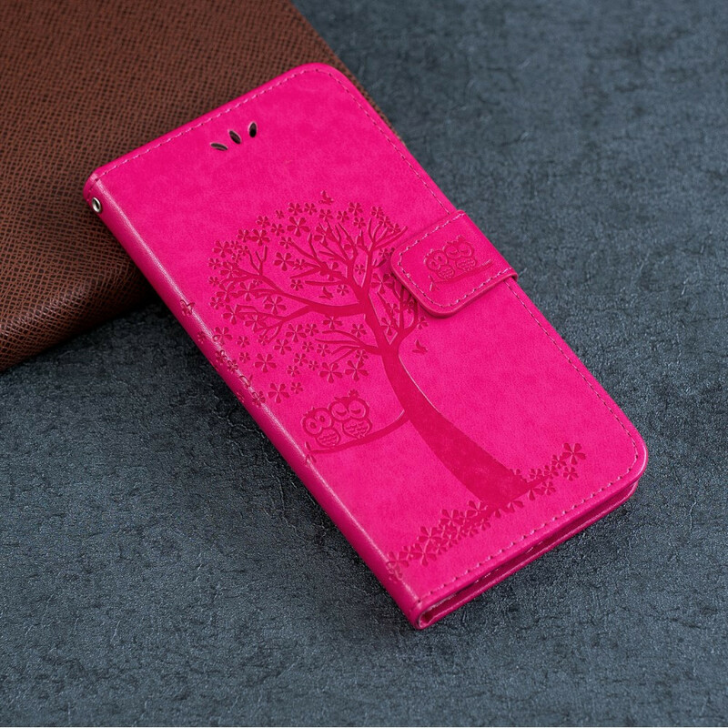 Funda Huawei P Smart Plus 2019 Colgante de árbol y búho