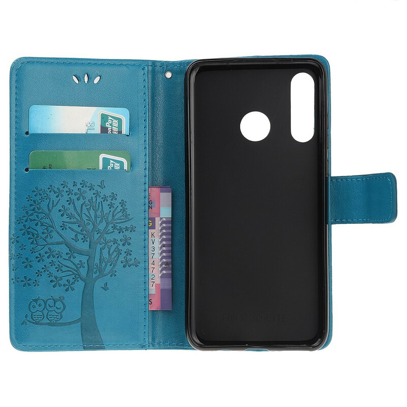 Funda Huawei P Smart Plus 2019 Colgante de árbol y búho