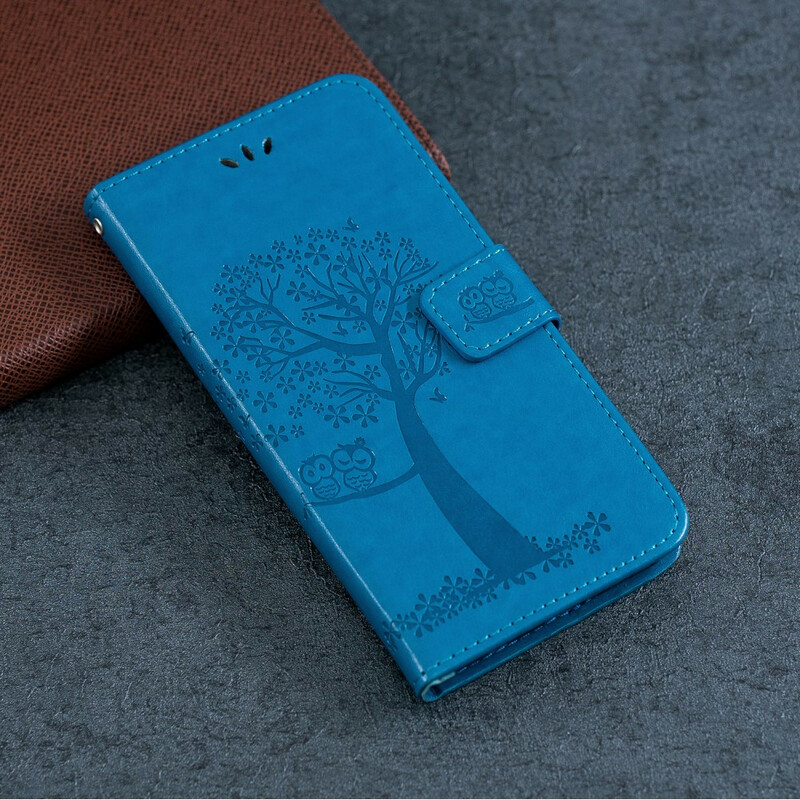 Funda Huawei P Smart Plus 2019 Colgante de árbol y búho