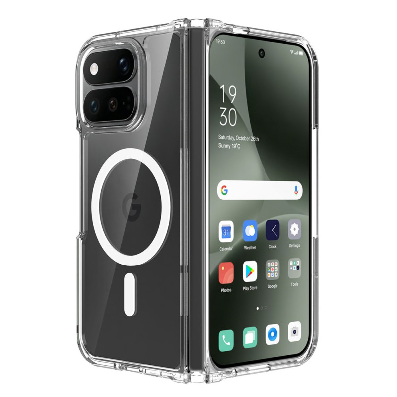 Funda magnética transparente para Google Pixel 11 Pro Fold