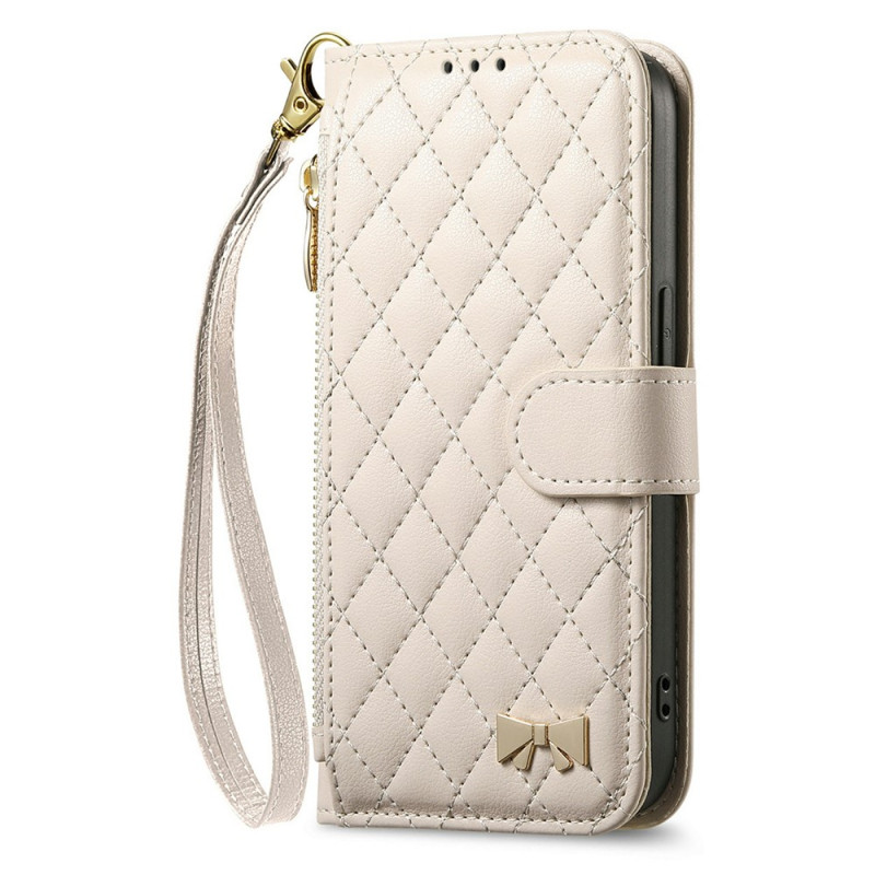 Funda acolchada con motivos decorativos para Samsung Galaxy S26 FE