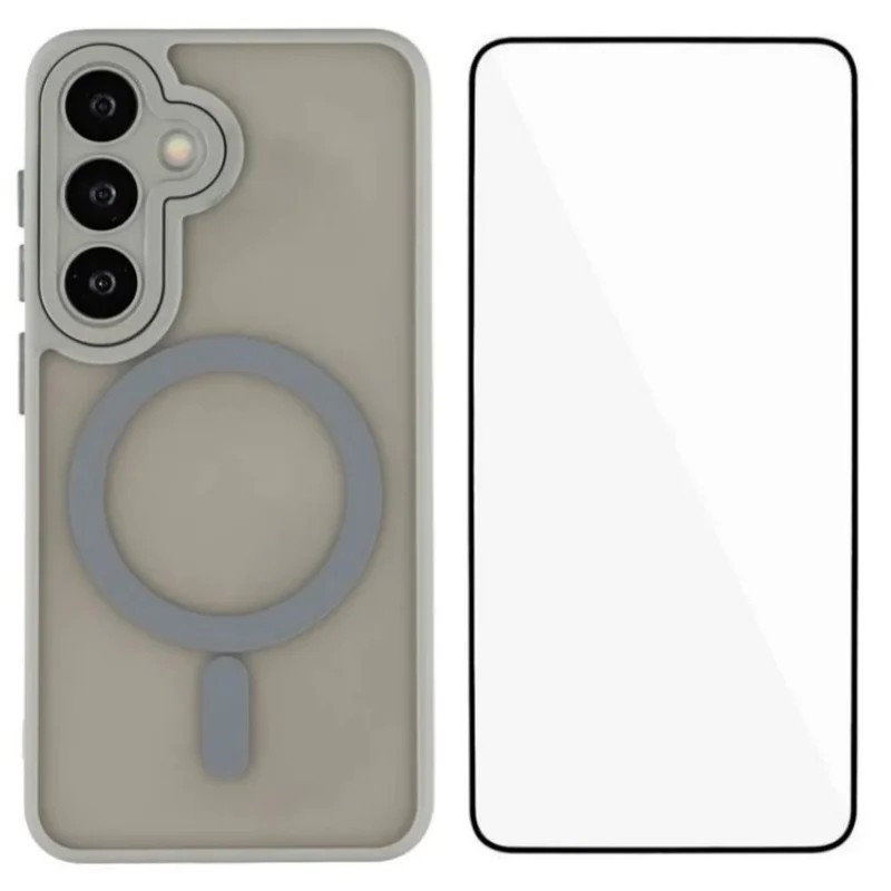 Funda magnética Color para Samsung Galaxy S26 FE con protector de pantalla