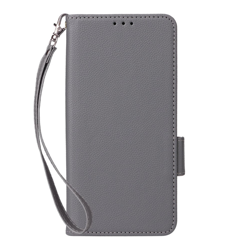 Funda para Xiaomi Redmi 17C 5G de imitación de cuero con colgante