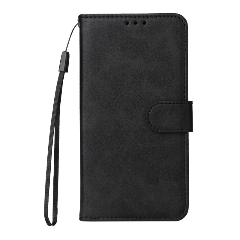 Funda para Xiaomi Redmi 17C 5G de imitación de cuero lisa