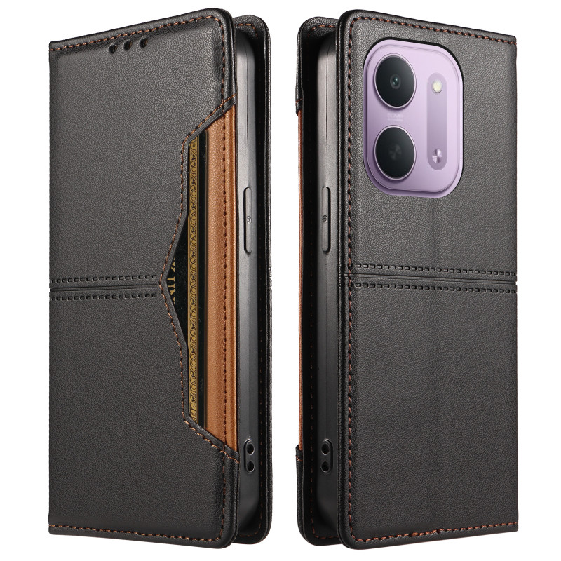 Funda para Xiaomi Redmi 17C 5G con compartimento exterior para tarjetas