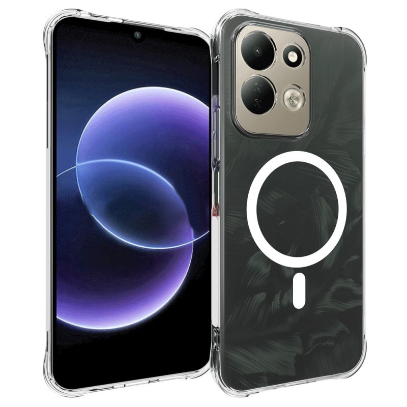 Funda magnética transparente para Xiaomi Redmi 17 5G / 4G