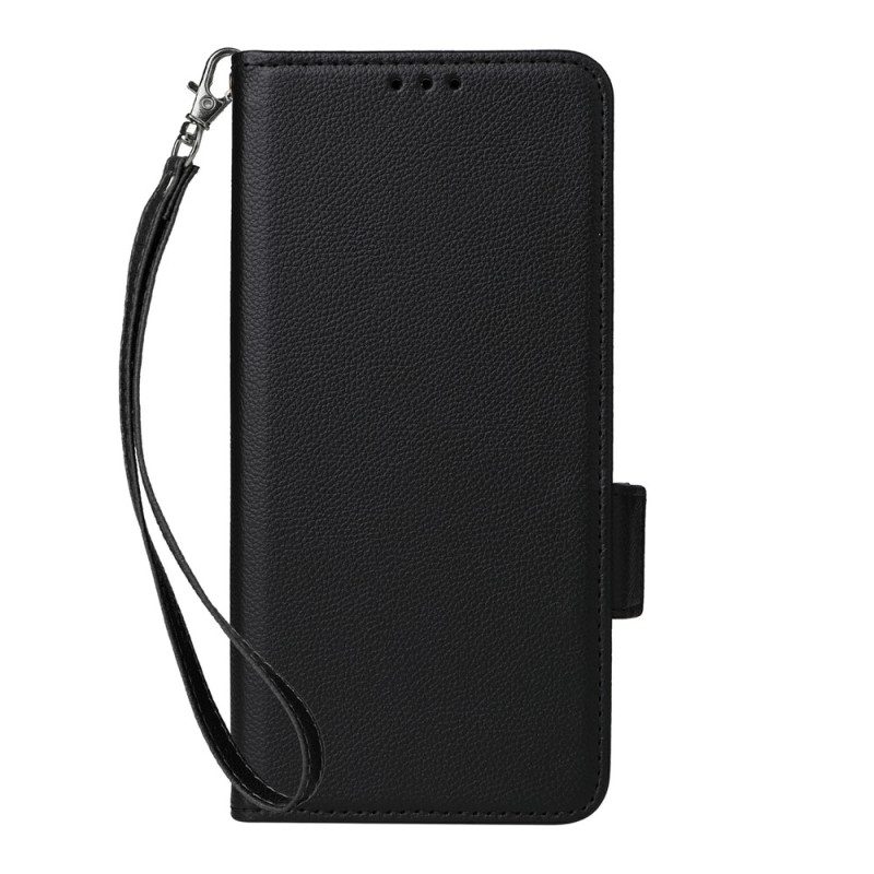 Funda para Xiaomi Redmi 17 5G / 4G de imitación de cuero con colgante